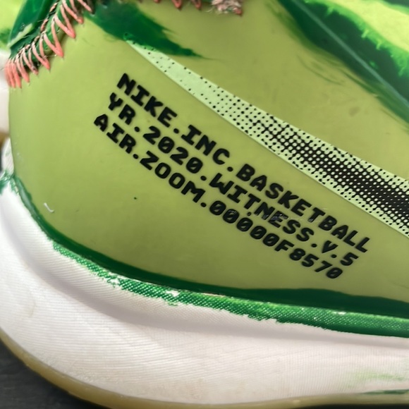 Nike Lebron Witness 5 Lime Glow
Green Size 7Y - Picture 4 of 12